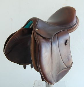 17" VOLTAIRE PALM BEACH SADDLE (SO20093) FULL CALF LEATHER !!- DWC
