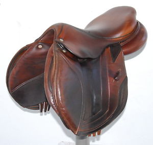 16.5" CWD SE01 SADDLE (So22423) FULL CALF LEATHER, NEW BILLETS !! - DWC