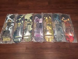 Chocolate Evan Hecox Tree House Skateboard 7 Deck Set Hsu Johnson Tershay NOS