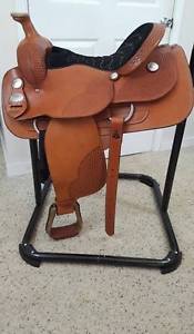 Clearance!!! 16" Double C Team Roping Saddle