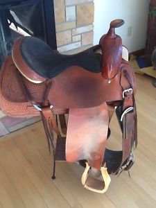Tex Tan Hereford Saddle - 16"