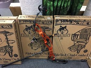 Hoyt Podium X Elite 40 RH 30.0-31.5 DL 50# Orange LOADED