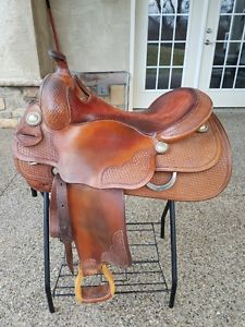 17" Bob's Custom Reiner/ Reining Saddle