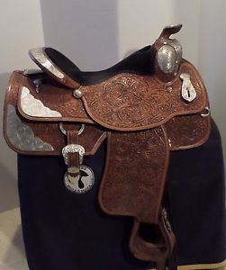 CIRCLE Y 17" EQUITATION WESTERN SADDLE 0453