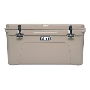 New In Box! Tan Yeti Tundra 65 Quart Cooler! Free Shipping