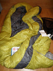 SIERRA DESIGNS BACKCOUNTRY BED ELITE SLEEPING BAG 30 F 850 DRI DOWN LONG $490