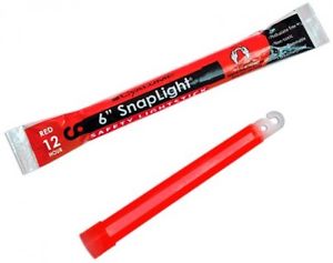 Cyalume Snaplight Red Light Sticks