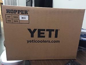 Brand New YETI Hopper 20 GRAY Soft Side Portable Cooler Bag Free Ship! YHOP20T