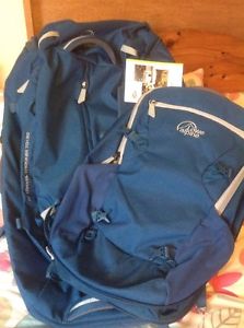 BNWT Lowe Alpine AT Travel Trekker 70 + 30 Blue Backpack Rucksacks RRP £200