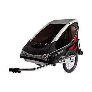 KIDS TOURING Kids Trailer "Racer M", with suspension black/red 436837