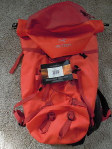 Arcteryx Acrux 40 Backpack - Tall, Red Beryl, $375, Canada, Waterproof
