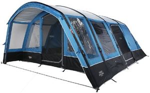 Vango Edoras 600XL Airbeam Tent, Sky Blue, Refurbished Model (RD/G05AL)
