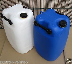 60 L Trinkwasserkanister Plastekanister Kunststoffkanister UNBENUTZT & NEU