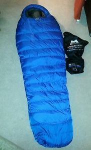 Mountain equipment sleeping bag classic 750 down