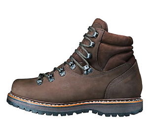 Nuovo HANWAG Doppia cucitura Classici Bergler Pelle Taglia 10 (44,5), marone