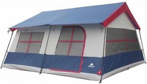 Ozark Trail 14 Person 3 Room Vacation Home Cabin Tent Room Divider With Rain