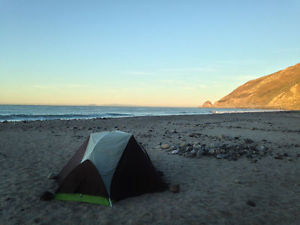 Rattlesnake SL 1 Person MtnGLO TENT LED Lights On, Off And 50% Brightness.