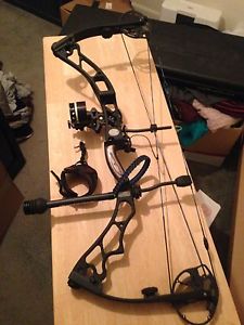 Elite Energy 32 compound bow loaded