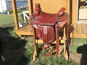 NEW 17"  ASSOCIATION RANCH SADDLE with 5 YEAR WARRANTY