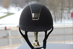SAMSHIELD Premium Alcantara Swarovski Riding helmet
