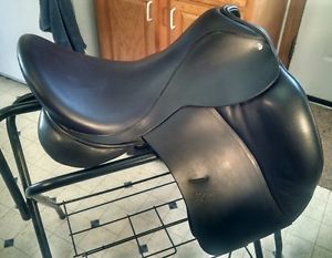 Custom Saddlery Steffen's Advantage Dressage Saddle, 18" M-MW
