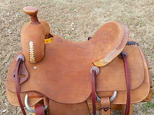 15.5" Spur Saddlery Ranch Roping Saddle (Made in Texas)