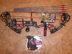 NEW  PSE xforce Drive R  RH  Skullworks 2 pkg 50-70# w Skullworks Arrows