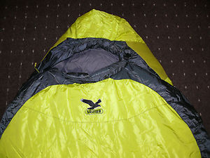 SALEWA Flare -18 Silverized Down Sleeping Bag XL  (Bright Yellow, RIGHT, 5203 )