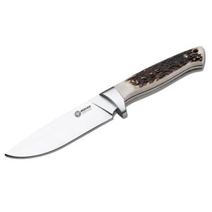 Böker Arbolito Hunter Fahrtenmesser Hirschhorn N695