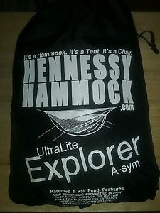 Hennesy Hammock ultralite Explorer A-sym 300 lb limit