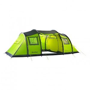 Salewa Tente Alpine Hut Familienzelt bis 6 Personnes vert oliv Gruppenz