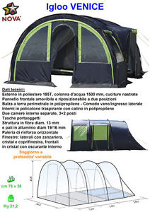 Tenda igloo VENICE 5 Nova Outdoor