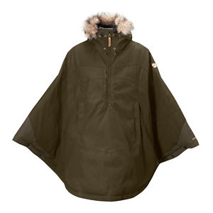Fjallraven Luhkka Cape Dark Olive Unisex NEW Outdoors Trekking
