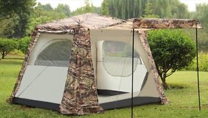 5-8 Persons POP UP Double Lining Family Outdoor Waterproof Camping Hiking Tent #