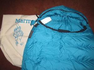 Marmot Down Sleeping Bag Nighthawk 20 Degree 650 Fill w/ Storage Bag