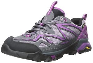 Merrell Women's Capra Sport Gore-Tex Hiking Shoe Purple 5.5 B(M) US New