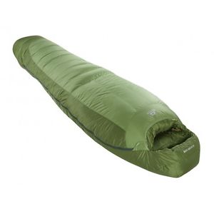 Mountain Equipment Glacier 1250 Down Filled Sleeping Bag - Lime Green - Left Zip