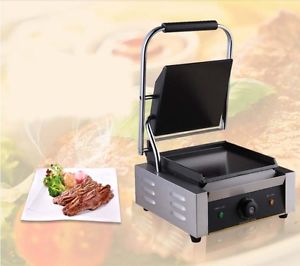 New Commercial Stainless Steel Countertop Hot Plate Pressplate Electric Grill *