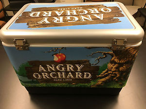 Angry Orchard branded Coleman 54-quart Steel Belted cooler 1 of 240- Collectable