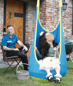 C100 Children Relax Cotton Hammock Hanging Swinging Chair Age 2 - 9 Years