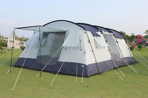 SAXUR IOWA ZELT FAMILIENZELT CAMPINGZELT 6-12 PERSONEN NEU! 5000MM!