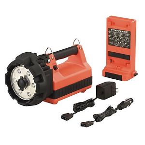 New! Streamlight E-Flood Litebox HL Standard 120V AC 12V DC Orange Model: 45661