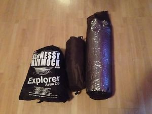 Hennessy Hammock Explorer Deluxe Zip + Hex Symmetrical Rainfly 70D + Bubble Pad