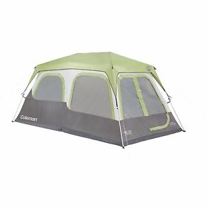 Roomy Nice Spacious Coleman Tent Instant Cabin 8 Person w/Fly Signature 14x8x6.4