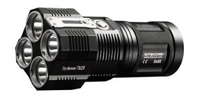Lampe torche Nitecore TM28 Quadray rechargeable - 6000 lumens police armée