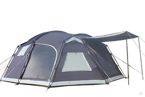 SAXUR TEXAS TENTE DE FAMILIALE CAMPING 8-14 PERS NEUVE GARANTIE! 5000MM!