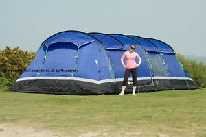 High Gear Kalahari 10 Huge/Large 10 Man/Berth/Person Family Tent & Footprint Vgc