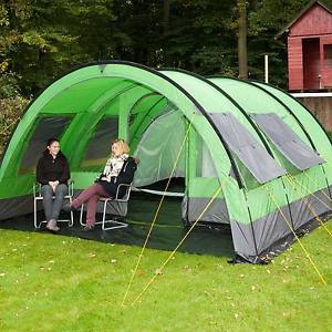 skandika Helsinki 6 Person/Man Family Tent 5000mm Column Optional Porch Area New