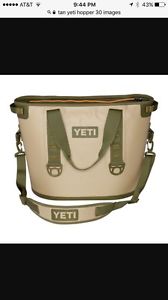 Brand New YETI Hopper 30 TAN Soft Side Portable Cooler Bag