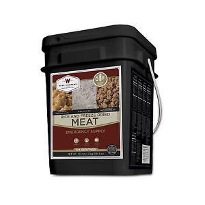 Freeze Dried Meat Bucket104 Servings Gluten Free Emergency Preparedness Survival